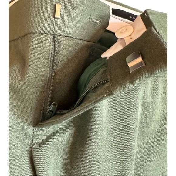 Banana Republic Sz 00P Sloan Ankle Pants Womens Slim Fit Mid Rise Olive Green - Picture 6 of 6
